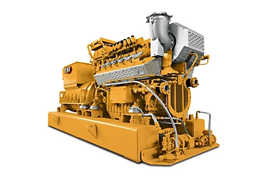 Caterpillar CG132B-12 600 KVA Natural Gas Power Generator